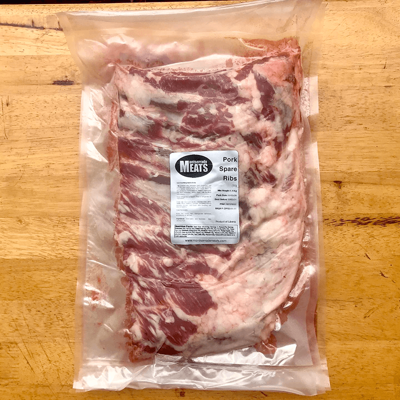 Pork Spare Ribs - 1.1 kg